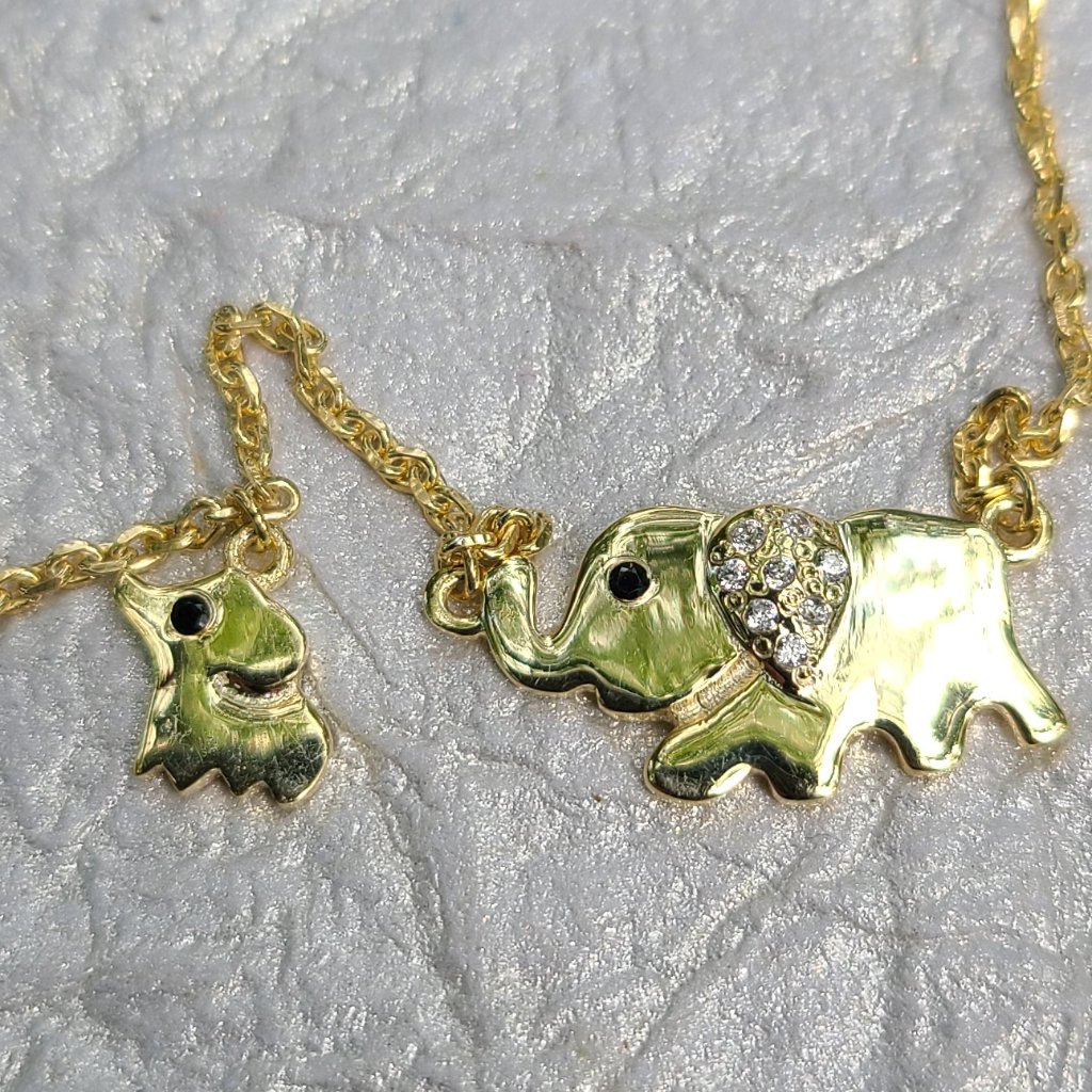 Mother's Day Gift -Gold Plated Short Necklace-Gift For Mom